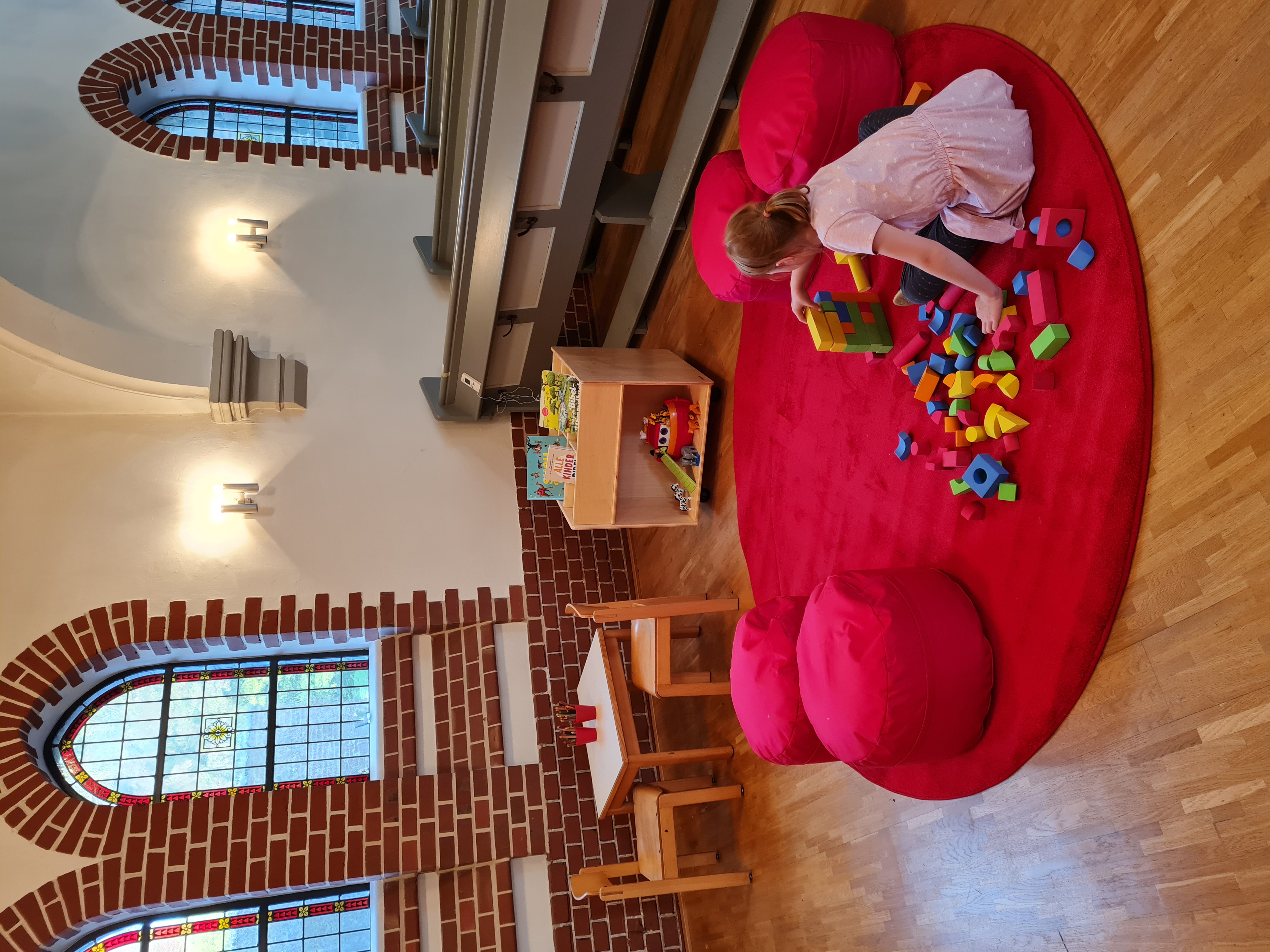 Kinderspielecke in der Kirche in Lünen-Süd